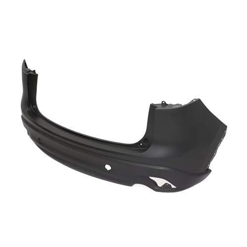 Image of FitParts Compatible with Mazda CX-5 2013-2016 Rear Bumper Cover | Primed, Without Parking Sensor Holes, Ready to Paint, OEM KDY75022XDBB, MA1100210