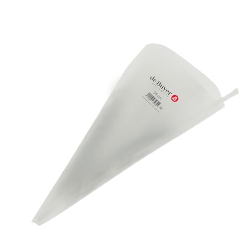 De Buyer - Poche pâtissière extra souple ré-utilisable - Hauteur 34 cm -, Blanc
