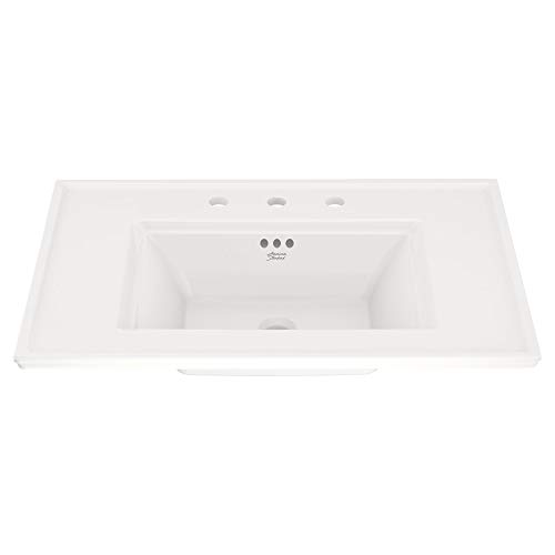 American Standard 298008.02 Town Square S Vanity Top-8" Centers, White #TOP2