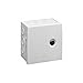 Hoffman AHE16X16X6 Pull Box Hinged Cover, Steel, 16.00