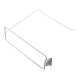 HEMOTON Schmuckständer und Wiederverwendbarkeit mit Sanfter Oberfläche Eisen Weißer Organizer und Uhrenhalter für Schlafzimmer und Schmuckgeschäft für Armbänder und Haarschmuck