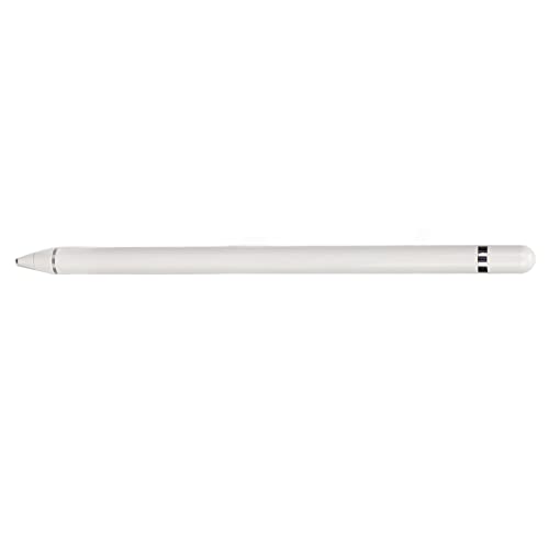 Lápiz capacitivo activo blanco con punta de cobre y carga USB para tablet 7