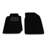 Kit Tappetini Auto SOLO ANTERIORI 2pz compatibili con Isuzu D-max 2012-2019 | Set 2 tappeti anteriori su misura in moquette