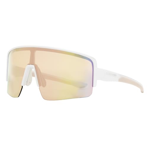 Easton Womens Semi-rimless Shield Sunglasses