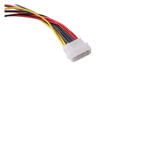 Cable adaptador SATA 22cm IDE 4Pin macho a 3 SATA hembra miniatura 5