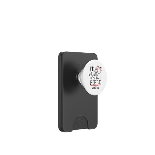 My Heart is on That Field Ballpark Baseball Grandma Gigi PopSockets PopWallet for MagSafe