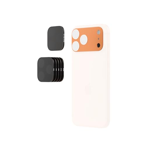 SmallRig iPhone 17 Pro Max�p�X�N�G�AND�t�B���^�[���u���b�N�~�X�g�t�B���^�[�L�b�g�A�}�O�l�b�g�������Y�t�B���^�[�i�x�[�X�}�E���g�t���j�A�u���b�N�~�X�g�g�U�t�B���^�[�i1/4�C���`/ND2/ND4/ND8/ND16/ND32�j�A6��