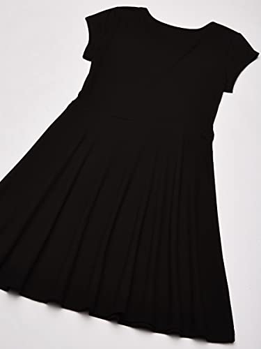 Image of The Children's Place Girls' Short Sleeve Basic Skater Dress 2 Pack