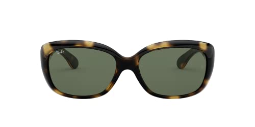 Ray-Ban Jackie Ohh Montures de Lunettes, Marron (Light Havana/Crystal Green), 58 Femme