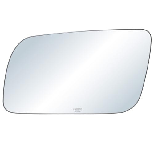 Driver Side Mirror Glass Replacement For Chevy GMC 1992-2000 Trucks C K 1500 2500 3500 Compatible With Suburban Blazer Jimmy Yukon Left Door Power Mirrors