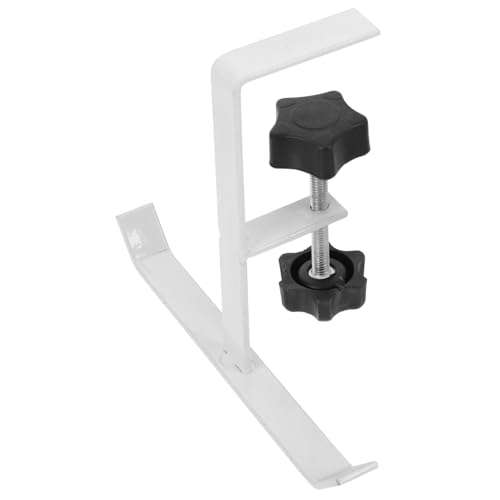 Beaupretty Artefacto de gancho bolso de gancho colgador de bolsos para mesa gancho de mesa gancho de bolsa percha gancho del escritorio de oficina gancho para colgar bolsas planchar blanco
