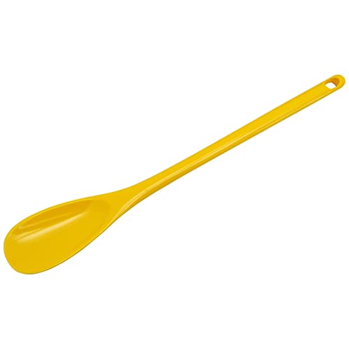 Gourmac 12-Inch Melamine Mixing Spoon, Yellow