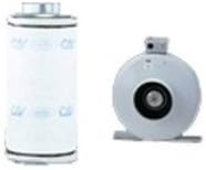 CF Group 484 CFM, 50 Can Filter and Fan Combo - 10 Inch