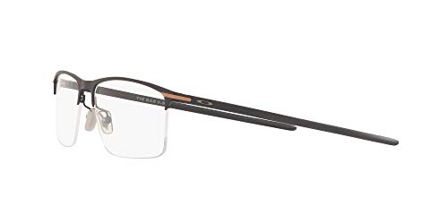 Image of Oakley mens Ox5140 Tie Bar 0.5 Rectangular Prescription Eyeglass Frames