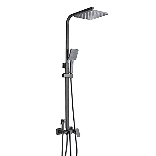 Ensemble Douche de Baignoire 4 Fonctions LWX au Design Contemporain pour Salle de Bain