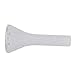 Buachois Turbo Fan Long Nozzle,Turbo Fan Accessories Magnetic Small Mouth Long Nozzle with Rubber Ring Industrial Turbofan Nozzle Replacement Parts (White)