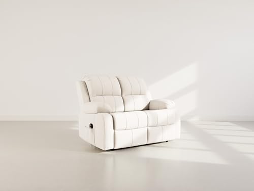 Canapé Armand 2 Places Velours Relax Électrique Best Mobilier