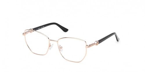 Lunettes GUESS GU50312 shiny rose or pour femme recherchant confort et tendance