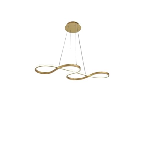Lustre LED moderne pour salon : suspension style loft contre le manque de clarté - 2