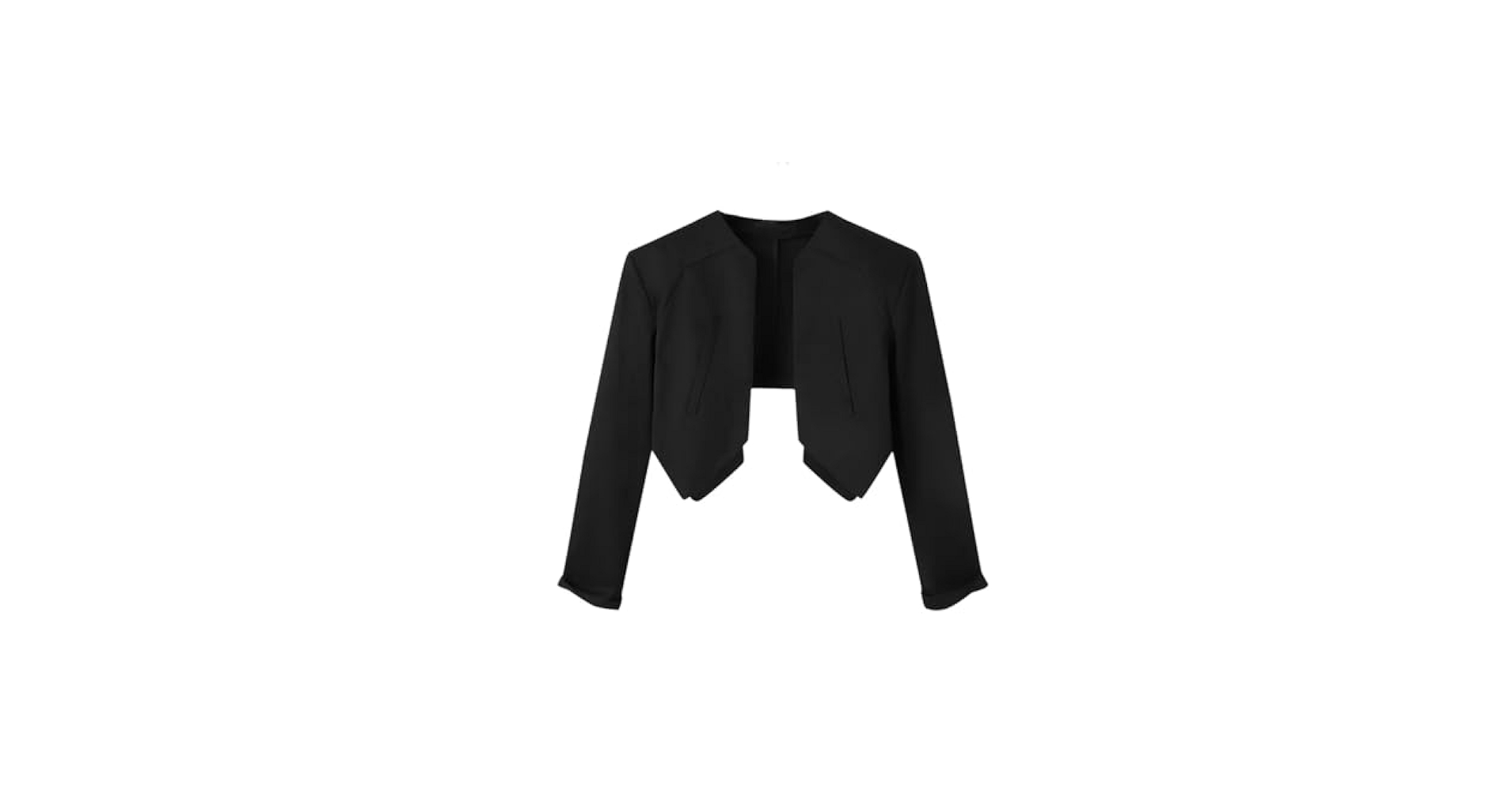 Men's Suit Jacket Solid Color Slit Long Sleeve Irregular