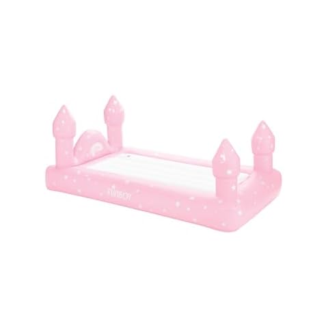 FUNBOY Kids Pink Castle Air Mattress Cover