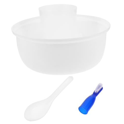 ABOOFAN 1set Prison Use Dinnerware Safe Bowl Cup Spoon and Toothbrush for Detention Centers and Jails Essential Personal Care Items for Secure Environments