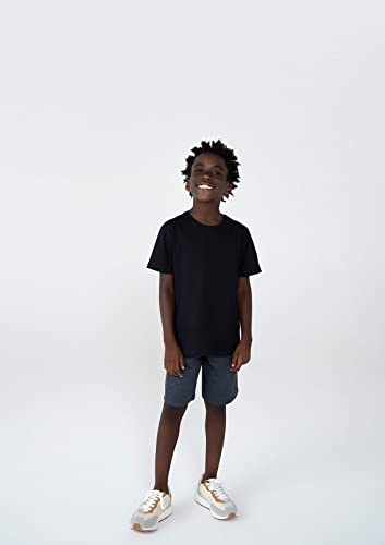 Bermuda Básica Infantil Menino Em Moletom Cinza 012