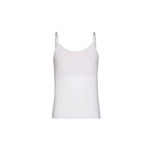 Bleum Camisole Girls Undershirt Tank Top - Ultra-Soft Cami Top - Tank Top with Built-in Shelf Bra & Adjustable Straps