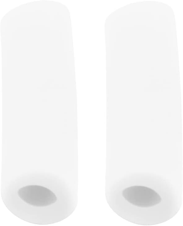 Teak Tuning Standard Fingerboard 2-Pack Pivot Cups - Clear | Compatible with Most Trucks | Tube Length is Approximately 2mm - 3mm | Trim as Needed to Desired Size