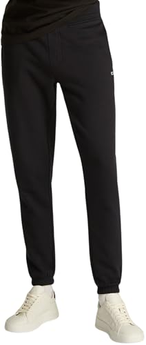 Tommy Jeans Pantalones de chándal Hombre Slim Fit Flag con cordón, Negro (Black), XXL