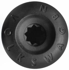 Kit 20 Capa Parafuso Roda Vw Gol Voyage Escrito Vw