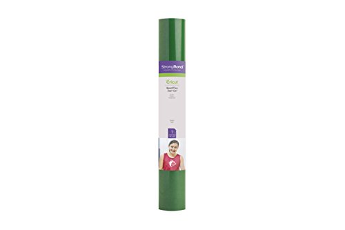 Cricut SportFlex - Rollo de vinilo termotransferible (HTV), color verde, 61 cm, para usar con todas...