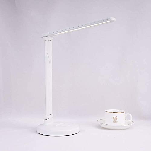 Lampe de bureau pour lecture dans la chambre avec éclairage doux et rechargeable