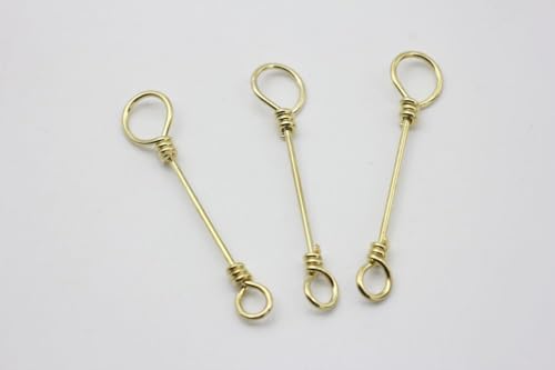 200 ganchos explosivos pequeños para pesca de 33 mm miniatura 6