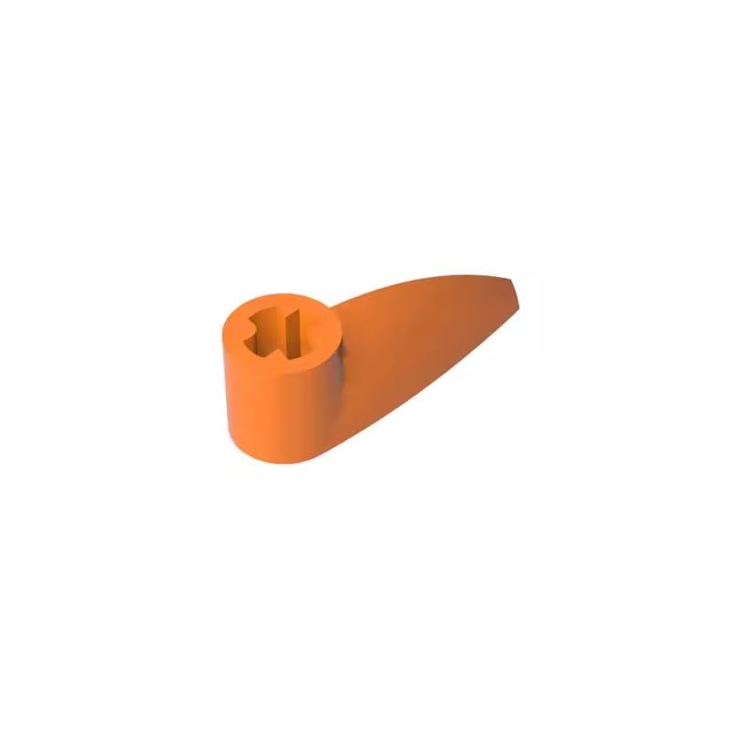 Amazon.com: Gobricks GDS-1360 Technic Tooth 1x3 with Axle Hole