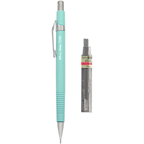 Crayon mécanique Pentel P205 0,5mm avec mines HB pour dessin technique et croquis
