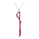 DUNTUIJNAS New 2026 Anime Keychain Matoi Ryuuko Scissor BIade Key Chain Red Weapon Model Pendant Keyring For Women Men Cosplay Jewelry Fashion Accessories Creative Gift