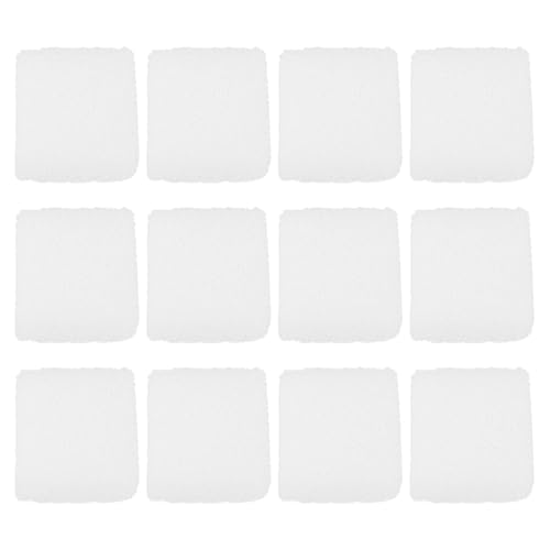 Levemolo Filtros de Esponja Recambio para Fuente de Agua de Mascotas 12 Unidades, Filtro para Bebederos Gatos y Perros, Esponja Filtrante Compatible para Fuente de Agua Limpia
