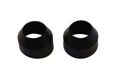 V-Twin 28-0902 - 35mm Rubber Fork Boots Black