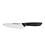 Quttin 105261 Couteau de cuisine Momo, noir, 16 cm