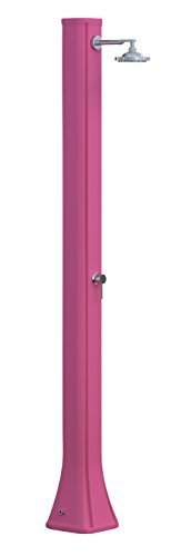 Ducha A Calefacción Solar Arkema F600/4003 Big Happy Five Fuxia Ducha Solar De Polietileno Hd Resiste A Rayos Uv Salsedine Y Cal Ideal De Espacios Marinos Muy Ventosi