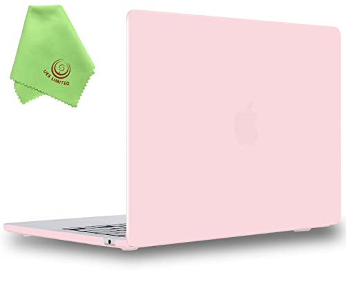UESWILL Compatible with MacBook Air 13 inch M5 M4 M3 M2 Case 2022-2026 Model A3449 A3240 A3113 A2681 Mac Air 13.6 Matte Hard Shell Case Cover + Microfiber Cloth