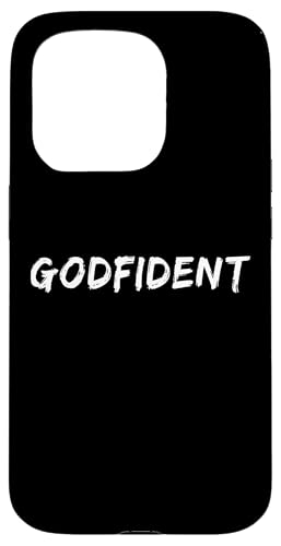 Godfident �N���X�`���� �M�� �_�ւ̐M�� �@������ �X�}�z�P�[�X iPhone 15 Pro �p