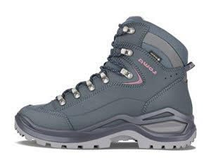 LOWA Stiefel mittel RENEGADE EVO GTX MID Ws stahlblau/altrosa, 40