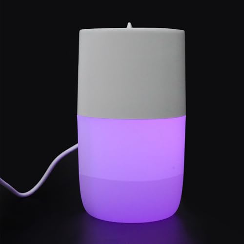 Difusor aromático eléctrico portátil con luz LED y USB miniatura 2
