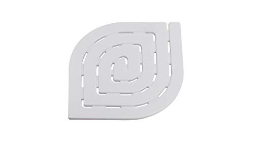 Gedy Spirale Tarima para Plato De Ducha, Blanco, 55 x 55