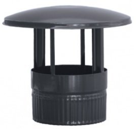 Practic 24023 - Sombrerete diametro 200 para tubo negro