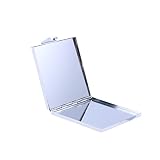 BIUDECO Round Vanity Mirror Foldable Mirror Travel Make up Mirror LED Makeup Light Mirror Makeup Mir