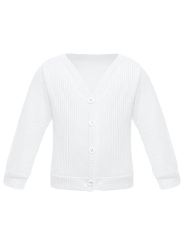 TiaoBug Baby Mädchen Strickjacke Feinstrick Cardigen Bolero...