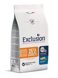 Exclusion Crocchette Cane Diet 12kg (Maiale e Fibre Metabolic MObility)